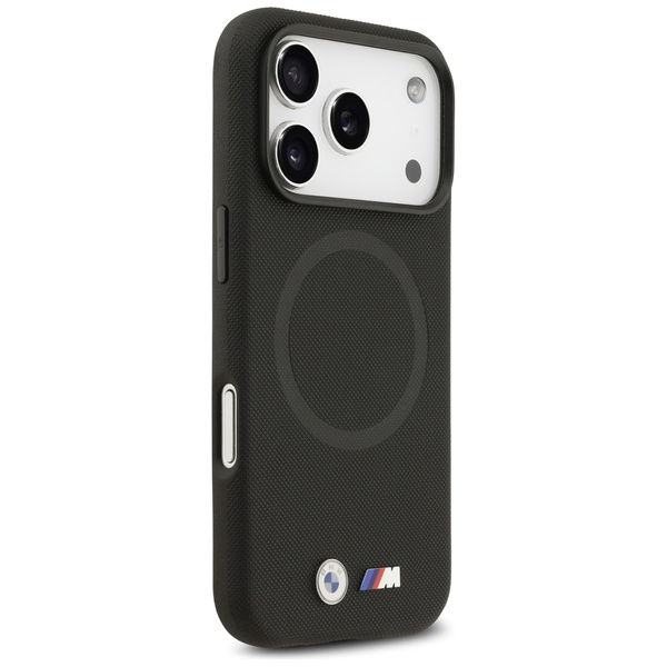 Etui BMW M FW Metal Logo MagSafe do      iPhone 17 Pro Max czarny