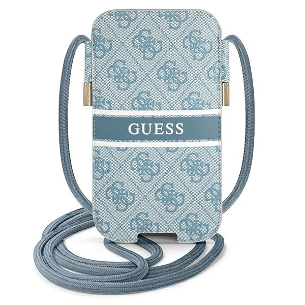 Guess Torebka GUPHM4GDBL 6,1"niebieski/blue hardcase 4G Stripe