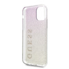 Guess GUHCN65PCUGLGPI iPhone 11 Pro Maxróżowo-złoty/gold pink hard case Gradient Glitter
