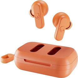 Skullcandy Dime True S2DBW-P751 In-Ear Headphones, Golden Age Red Damaged Packaging