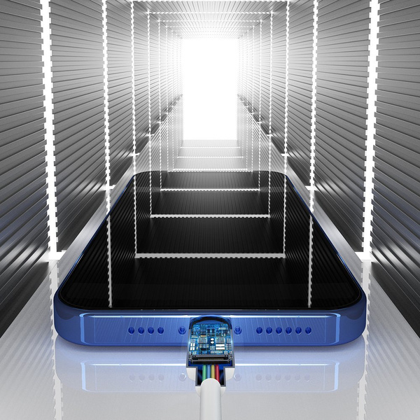 BASEUS 2X SET USB - LIGHTNING CABLE FAST CHARGING POWER DELIVERY 1,5 M WHITE (TZCALZJ-02)