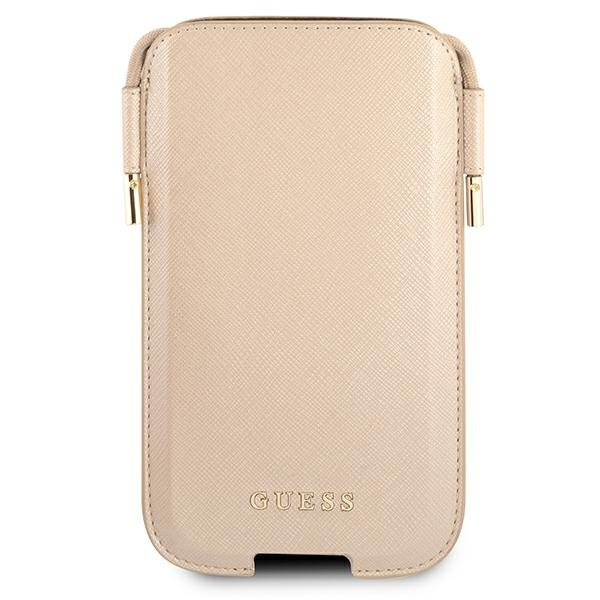 Guess Torebka GUHCP12MSAPSLG 6,1"złoty/gold Saffiano