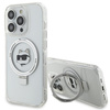 Karl Lagerfeld KLHMP15LHMRSCHH iPhone 15 Pro 6.1" white/white hardcase Ring Stand Choupette Head MagSafe