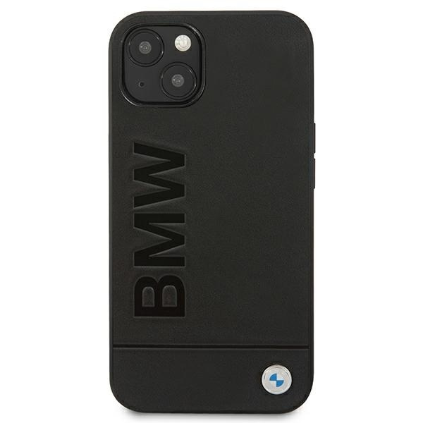 Etui BMW BMHCP13MSLLBK iPhone 13 / 14 / 15 6.1" czarny/black hardcase Signature Logo Imprint