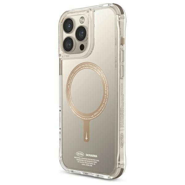 Skinarma etui Saido iPhone 16 Pro Max     6.9" Magnetic Charging szampański/champagne