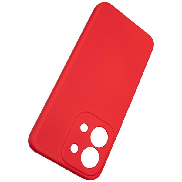 Etui Beline Silicone Redmi 15C czerwony