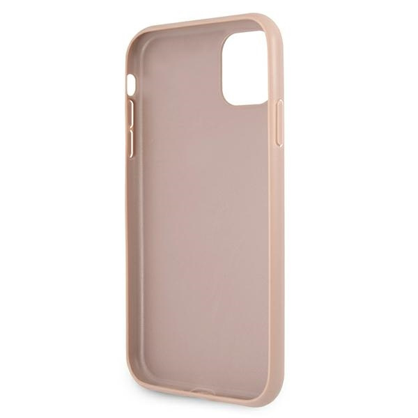 Guess GUHCN614GMGPI iPhone 11 6,1"/ Xr różowy/pink hardcase 4G Big Metal Logo