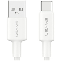 Kabel USAMS U90 3A USB-A do USB-C biały