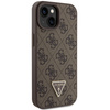 Guess GUHCP15SP4TDSCPW iPhone 15 / 14 /13 6.1" brązowy/brown hardcase Crossbody 4G Metal Logo