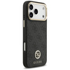 Etui Guess 4G Srtass Logo & Big Strap    Metal Buttons MagSafe do iPhone 17 Pro Max czarny