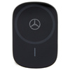 Uchwyt indukcyjny Mercedes Silver Stars MagSafe 15W na deskę rozdzielczą lub szybę - czarny