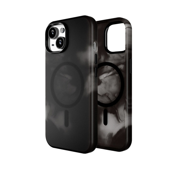 Puro AQUA iPhone 15 Case with MagSafe - Czarny