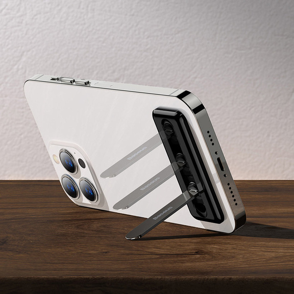 Baseus self-adhesive foldable phone stand black (LUXZ000001)
