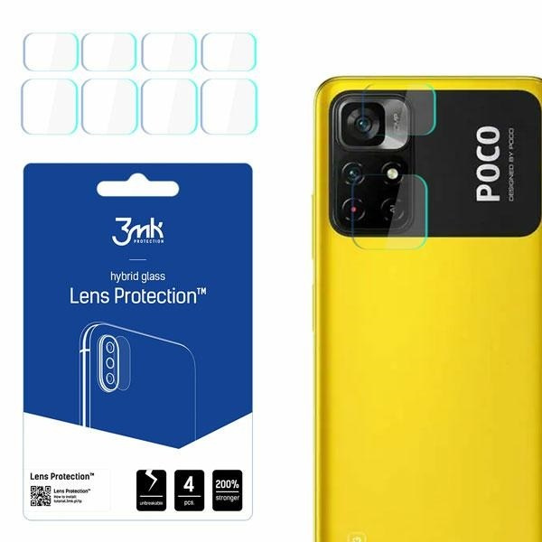 3MK LENS PROTECT XIAOMI POCO M4 PRO CAMERA LENS PROTECTION 4 PCS