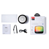 Joyroom głośnik bezprzewodowy Bluetooth 5.1 RGB czarny (JR-ML03)