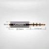 Ugreen adapter audio jack 3.5mm męski do jack 2.5mm żeński czarny (20502)