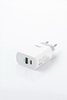 TRAVEL CHARGER CALLME LS13 2 USB PD + QC 3.0 WITH CABLE TYPE C 18W WHITE