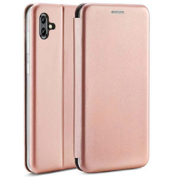 Beline Etui Book Magnetic Samsung A23 5G A236 różowo-złoty/rosegold