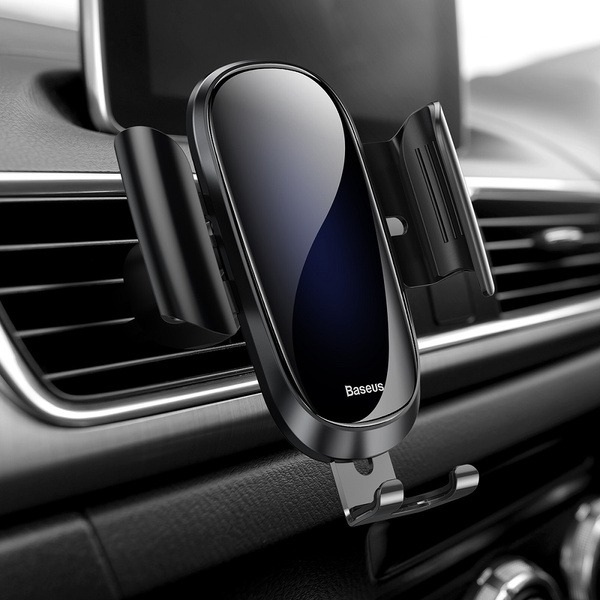 Uchwyt Baseus Future Gravity Car Mount SUYL-WL01 grawitacyjny na telefon 4-6" na kratkę nawiewu - czarny