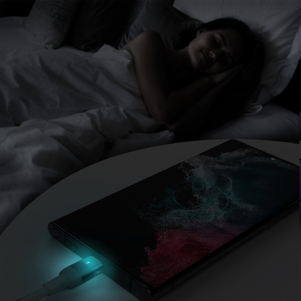 Joyroom kabel USB - USB C 3A do szybkiego ładowania i transferu danych A10 Series 3 m biały (S-UC027A10)