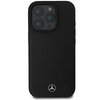 Mercedes MEHMP16X23RBARK iPhone 16 Pro Max 6.9" czarny/black hardcase Textured And Plain Leather MagSafe