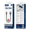 JELLICO kabel B28 USB-C 3.1A 0.3M Czarny