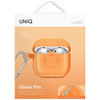 Etui UNIQ Glase Pro do AirPods 4 Lock    Case pomarańczowy