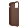 Guess GUHCN61G4GLBR iPhone 11 / Xr 6,1"brązowy/brown hard case 4G Stripe Collection