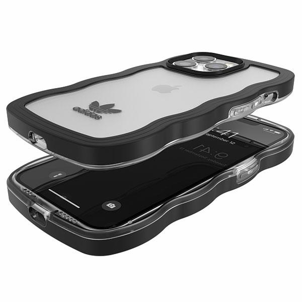 Adidas OR Wavy Case iPhone 13 Pro/13 6,1" czarny-przezroczysty/black-transparent 51900