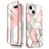 Etui Supcase Cosmo na iPhone 14 Plus - różowy marmur