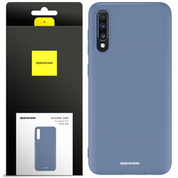 Spacecase Etui Silicone Case Galaxy A70 blue