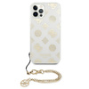 Guess GUHCP12LKSPEGO iPhone 12 Pro Max6,7" złoty/gold hardcase Peony Chain Collection