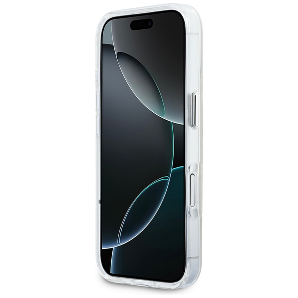 Etui Karl Lagerfeld Karl & Choupette     Back MagSafe do iPhone 17 przezroczysty