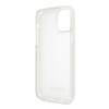 Guess GUHCN58PCGLSI iPhone 11 Prosrebrny/silver hard case Glitter