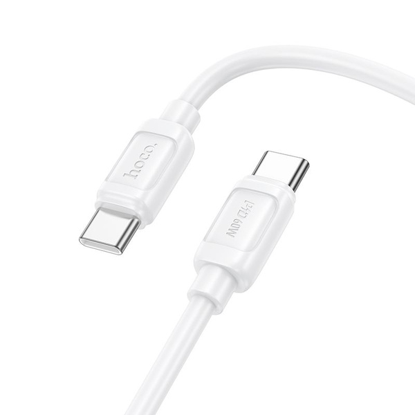 Kabel USB C do USB C Hoco PD 5A 240W 1 m X115 biały