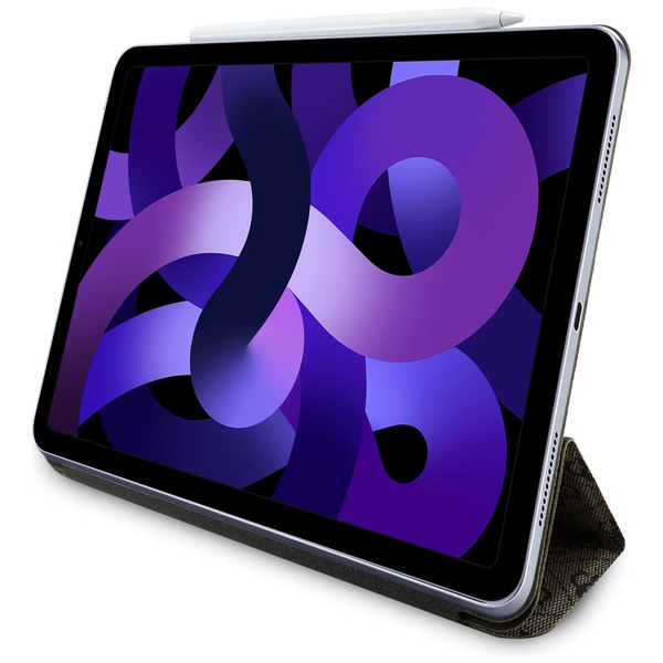 Guess GUFC11RM24PS4SGW iPad Air 11"      2024/2025 brązowy/brown Magnetic 4G Big Logo