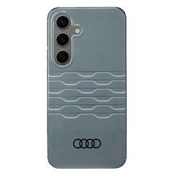 Audi IML Geometric Pattern Case S24 S921  szary/grey hardcase AU-IMLS24-A6/D3-GY