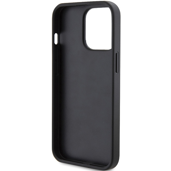Guess GUHCP13LPG4GPK iPhone 13 Pro / 136.1" czarny/black hardcase 4G Triangle Metal Logo