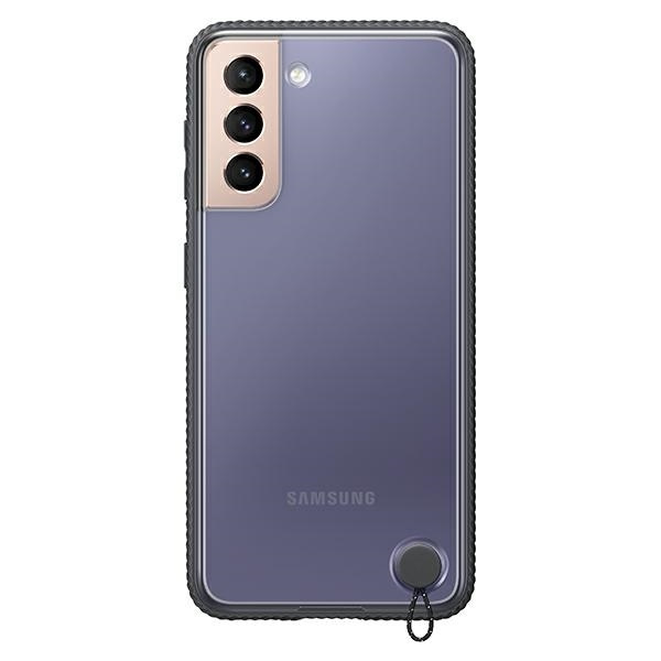 SAMSUNG ETUI EF-GG996CB CLEAR PROTECTIVE COVER SAMSUNG GALAXY S21 PLUS CZARNY
