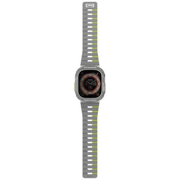 Pasek+etui Skinarma Gemini do Apple      Watch 49mm niteglow