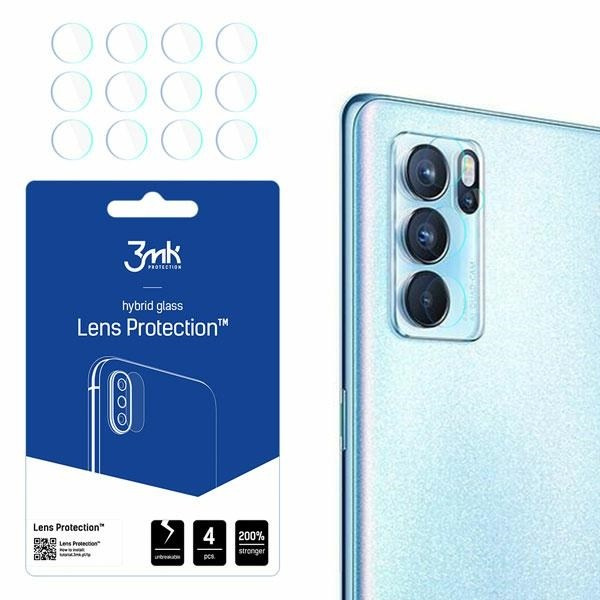 3MK LENS PROTECT OPPO RENO 6 PRO+ 5G PENM00 CAMERA LENS PROTECTION 4 PCS