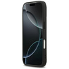 Etui DKNY Repeat Texture Pattern with    Tonal Stripe do iPhone 17 Pro czarny