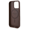 Guess GUHMP16LP4ROPEMCW iPhone 16 Pro    6.3" brązowy/brown hardcase 4G Flowers Print MagSafe