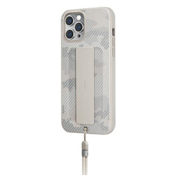 Etui Uniq Heldro na iPhone 12 Pro Max - beżowe moro