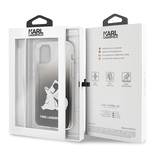 Karl Lagerfeld KLHCN58CFNRCBK iPhone 11 Pro hardcase czarny/black Choupette Fun