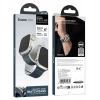 Pasek do Apple Watch Hoco magnetyczny silikon 38 / 40 / 41 mm AS102 niebieski z szarym