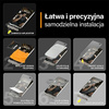 PanzerGlass Matrix D3O UWF iPhone 15 Pro 6.1" Ultra-Wide-Fit rPET Screen Protection Easy Aligner Included 2818 hybryda