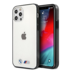 Etui BMW BMHCP12LMBTOK iPhone 12 Pro Max6,7" transparent hardcase Sandblast