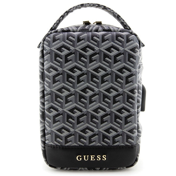 Guess Torba GUHBHGCFSEK Organizerczarny/black GCube Stripe