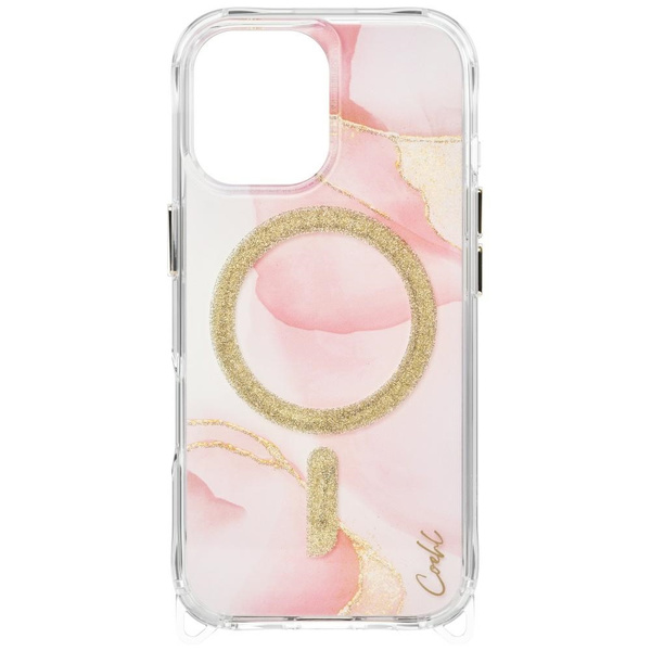 Etui UNIQ Coehl Aeris do iPhone 17       Magnetic Charging różowy